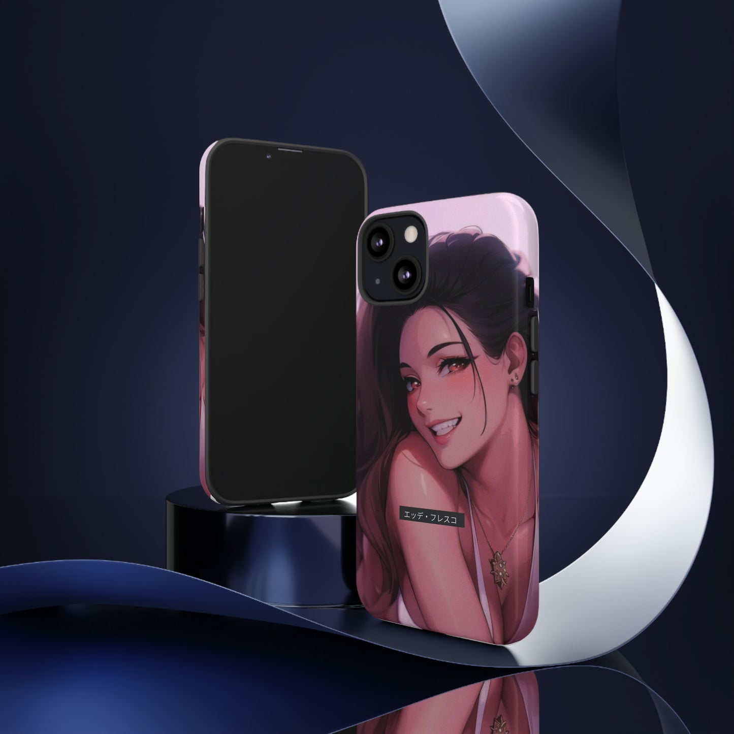 Anime Style Art Tough Cases- "80s Chick"