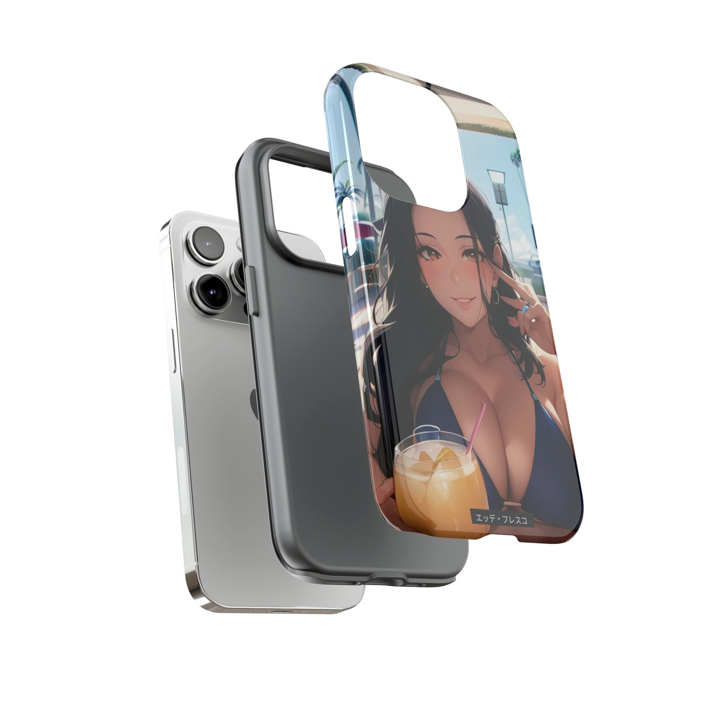 Vacation Baby- Anime Style Art Tough Cases