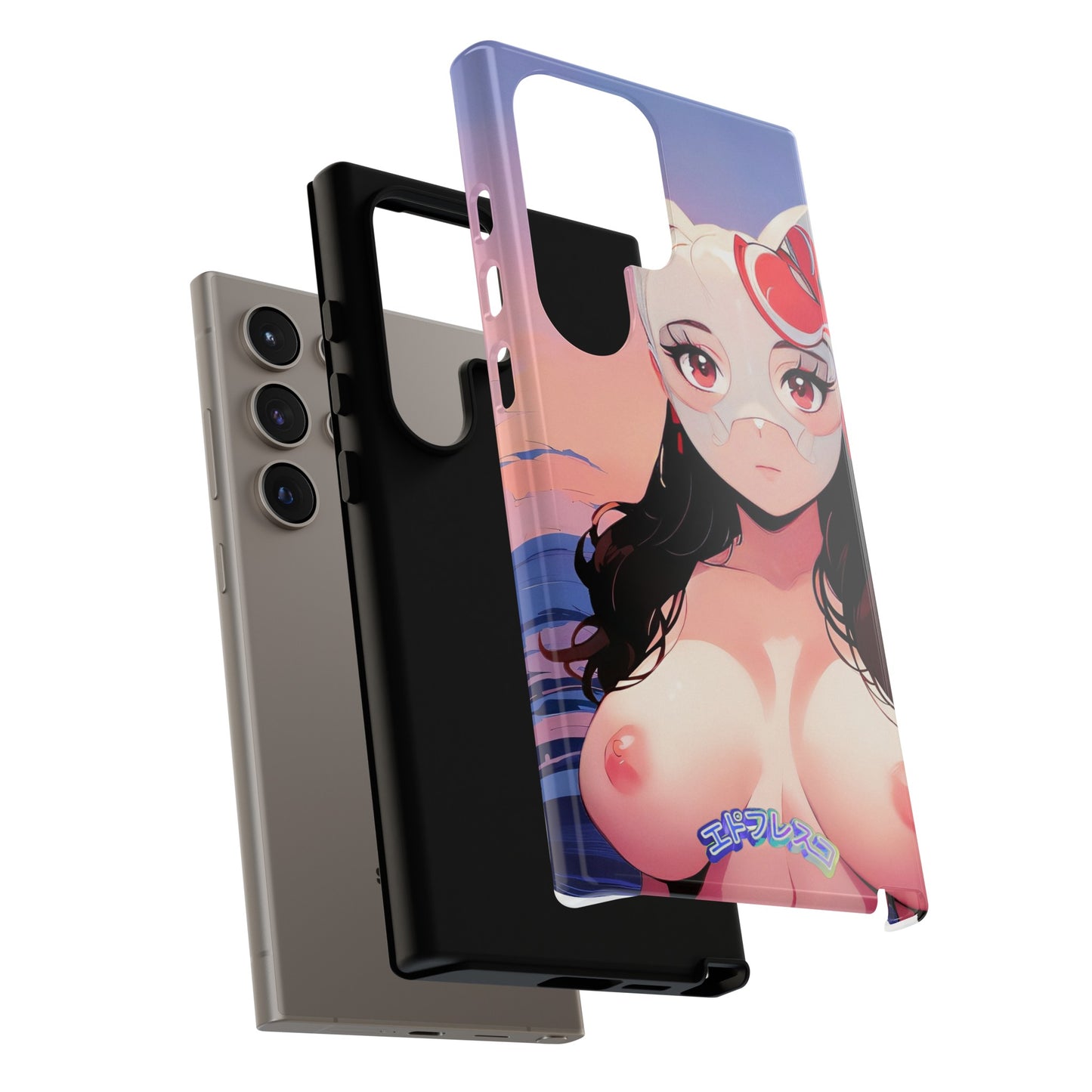 Anime Style Art Tough Cases- "Busty Sunset"