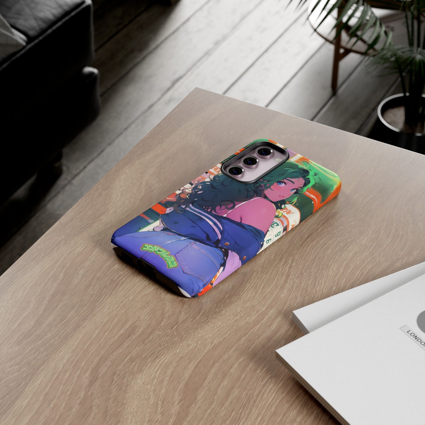 Anime Style Art Tough Cases- "Brat in the Arcade"