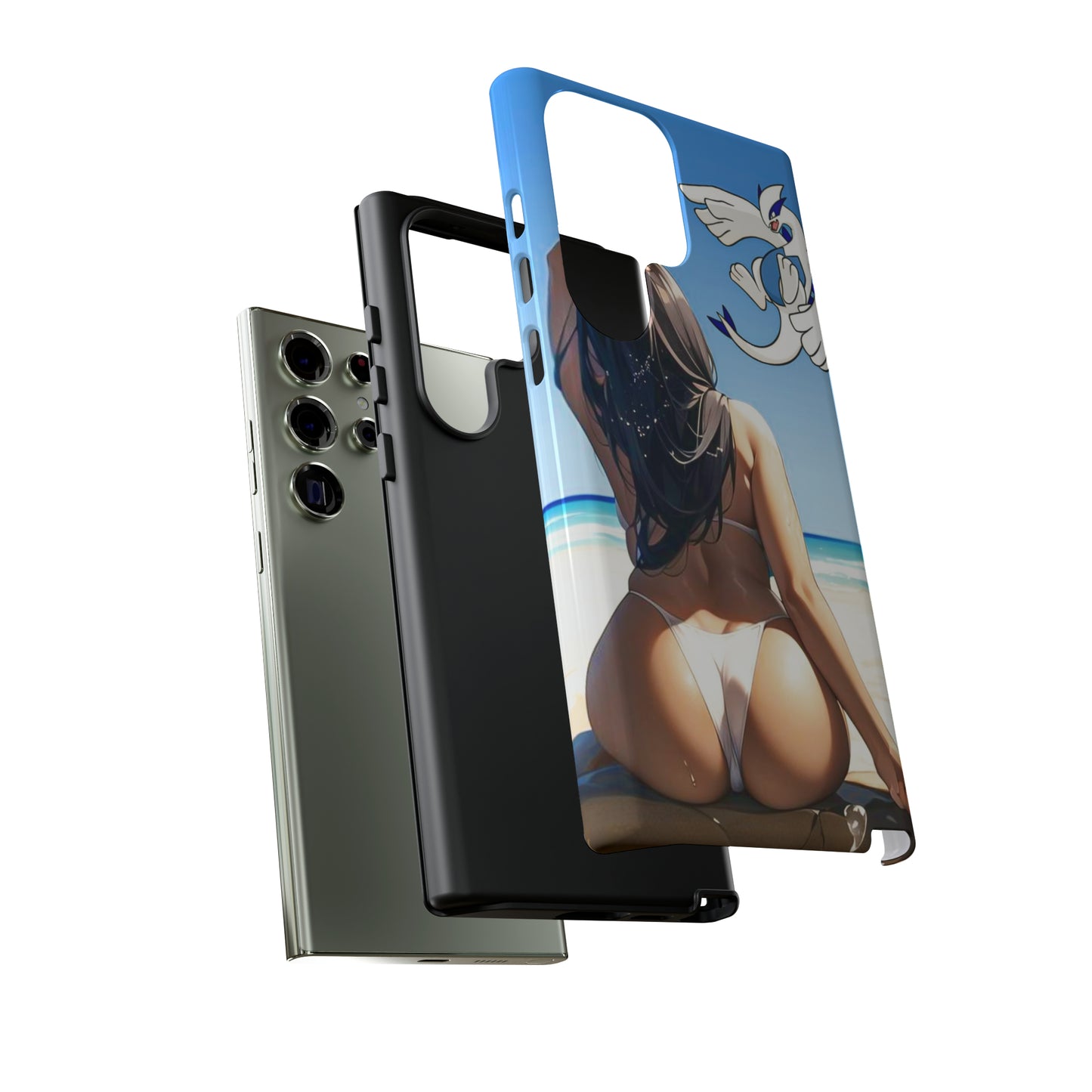 Lady by Water- Anime Style Art Tough Cases
