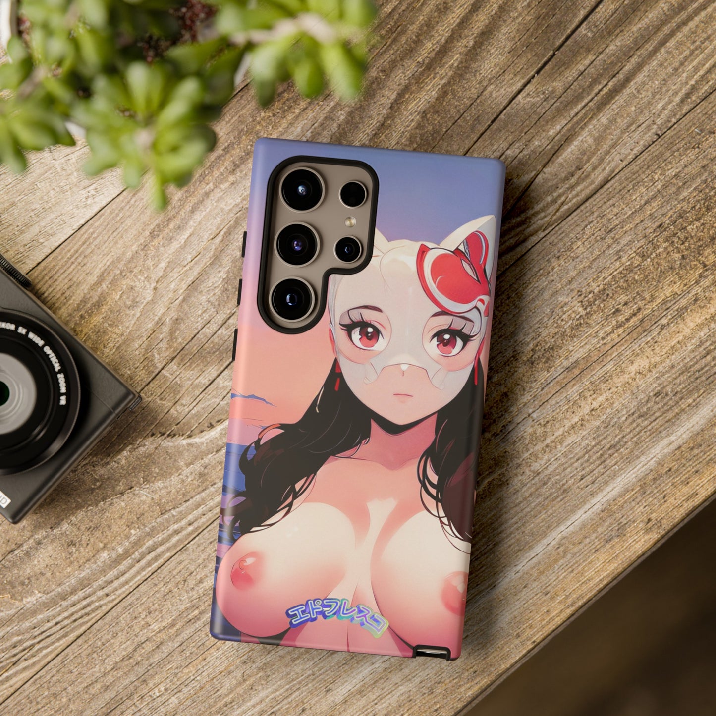 Anime Style Art Tough Cases- "Busty Sunset"
