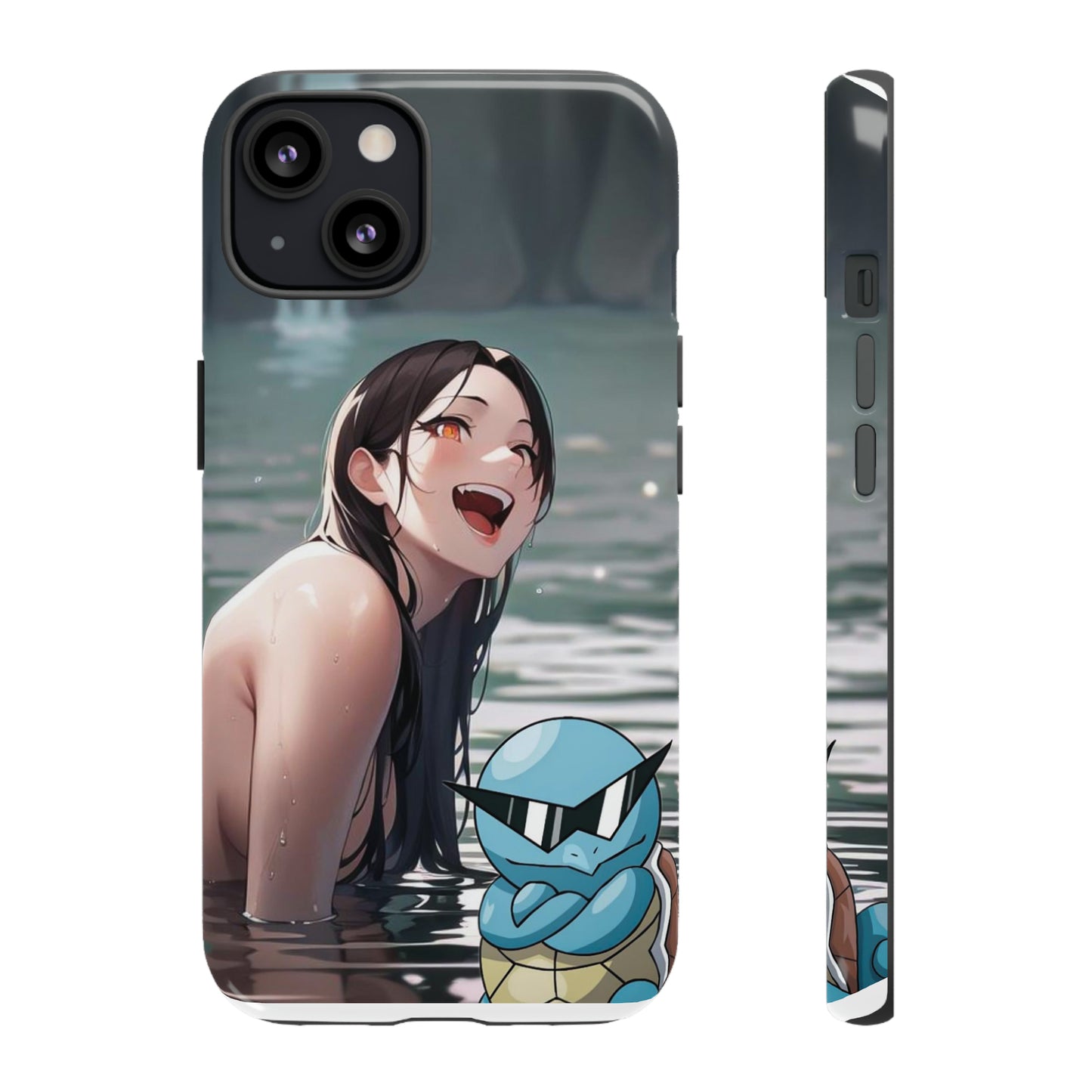 Cool Water- Anime Style Art Tough Cases