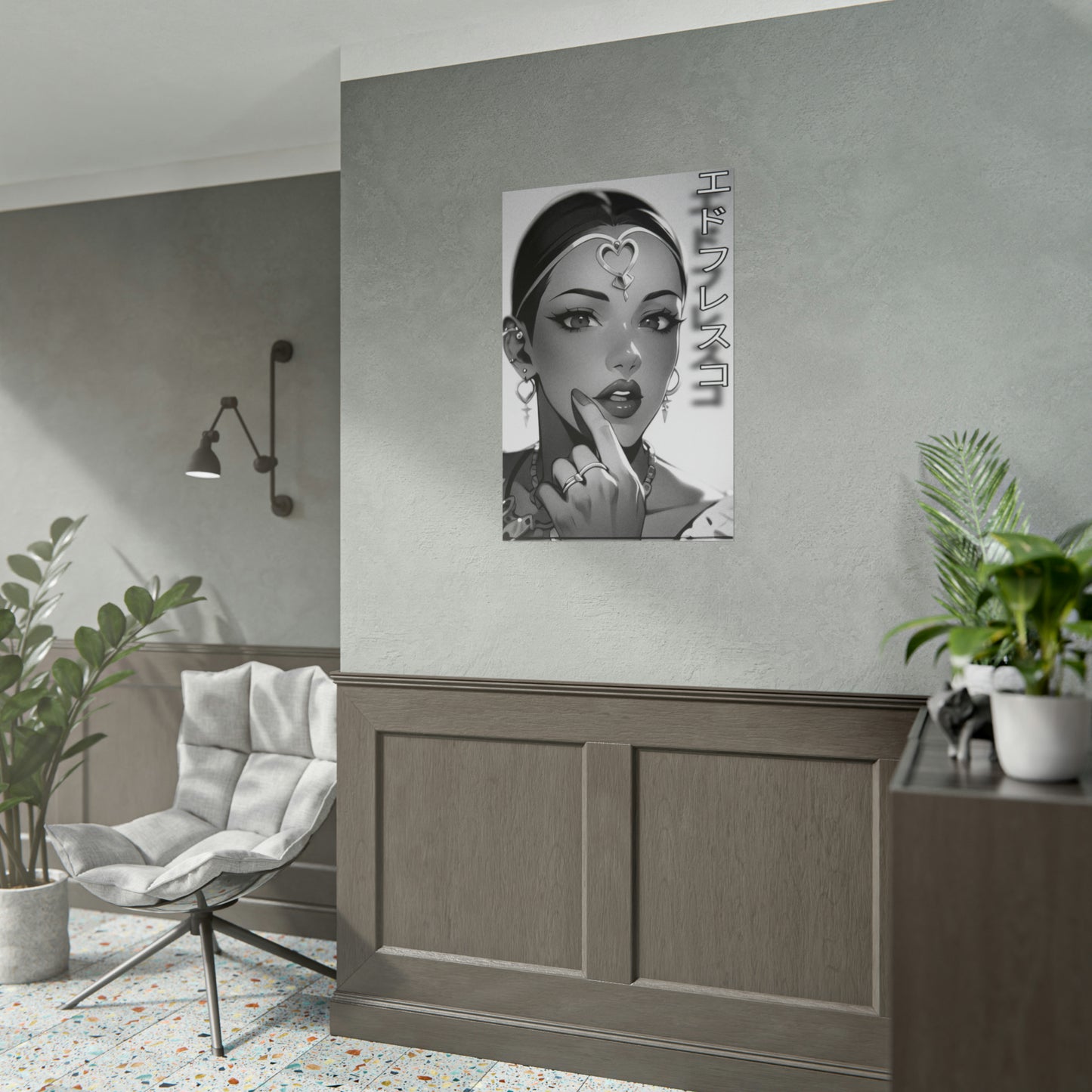 Anime Style Art Rolled Posters- "See ya Stud"