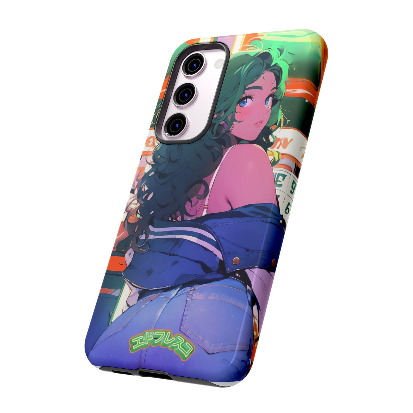Anime Style Art Tough Cases- "Brat in the Arcade"
