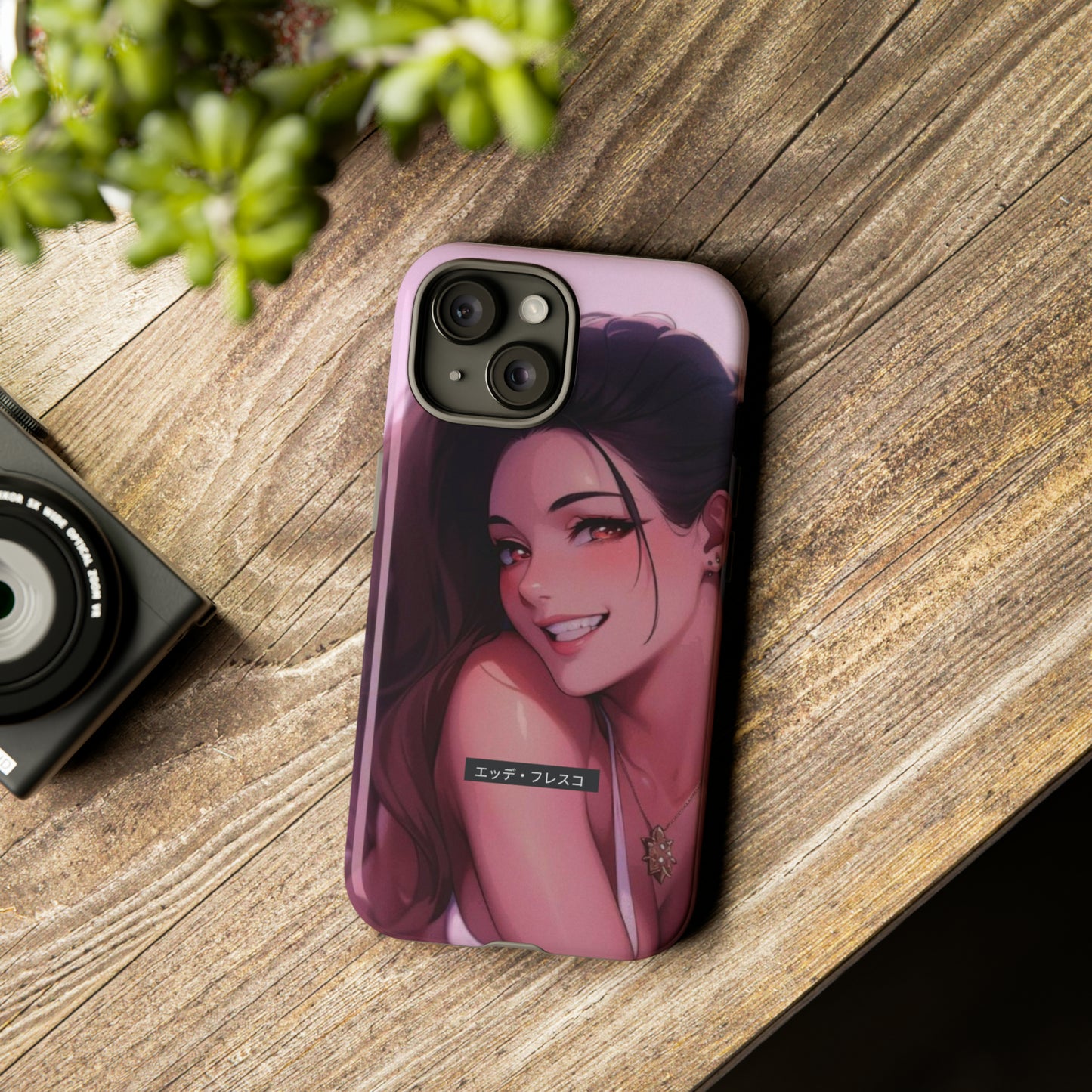 Anime Style Art Tough Cases- "80s Chick"