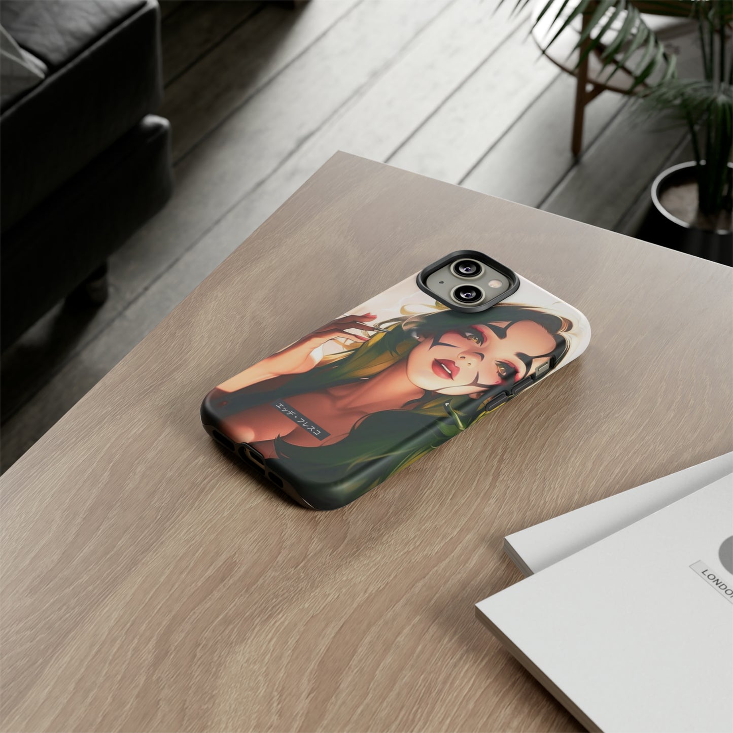 Anime Style Art Tough Cases- "My Wife is Always Smiling 2"