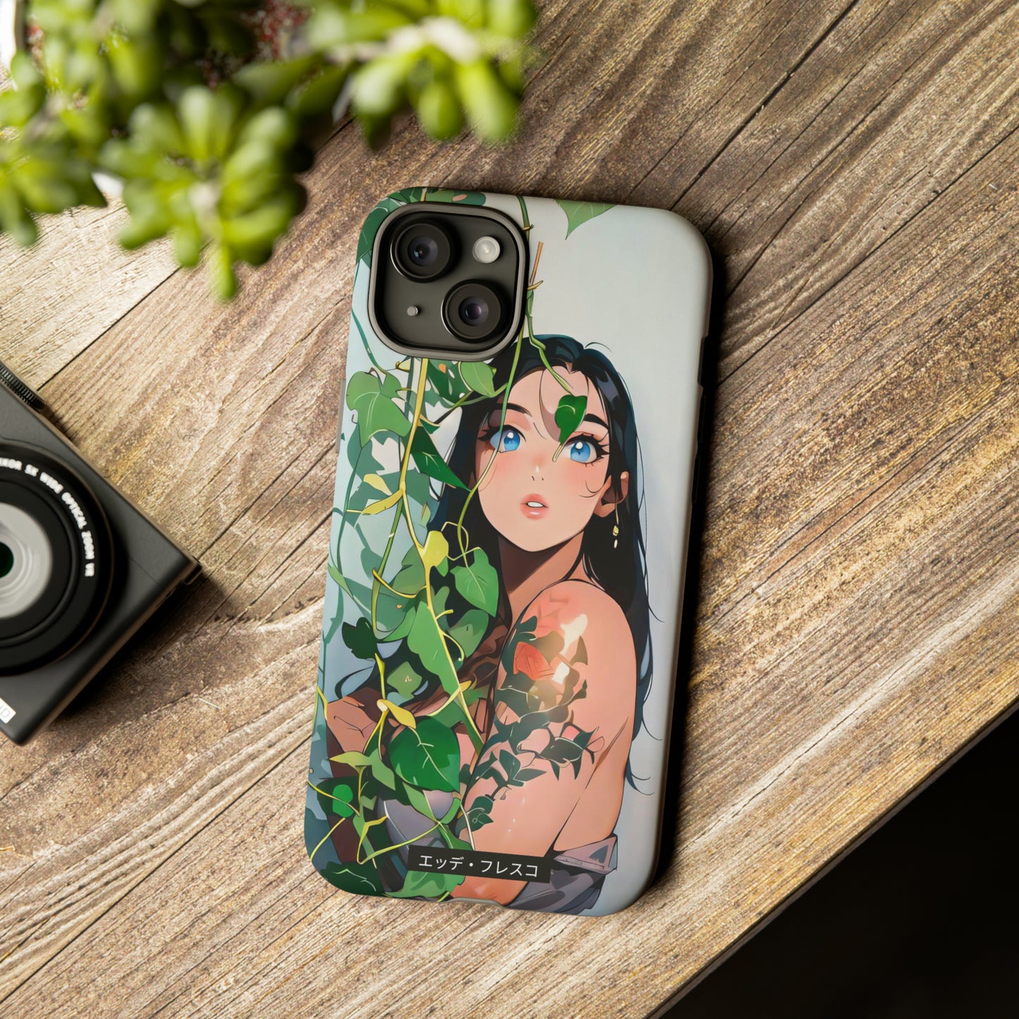 Anime Style Art Tough Cases- "She's Shy"