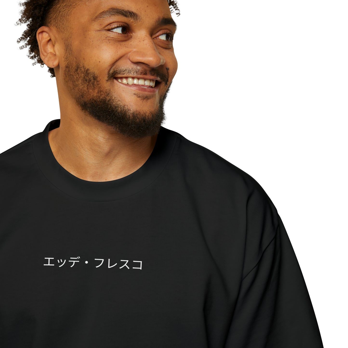 Anime Style Art Men's Heavy Oversized Tee "Hot Celeb"