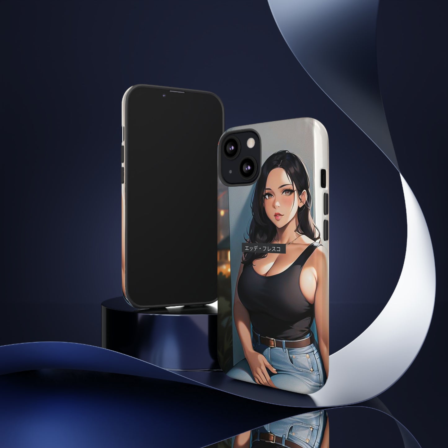 Anime Style Art Tough Cases- "Hello Again"