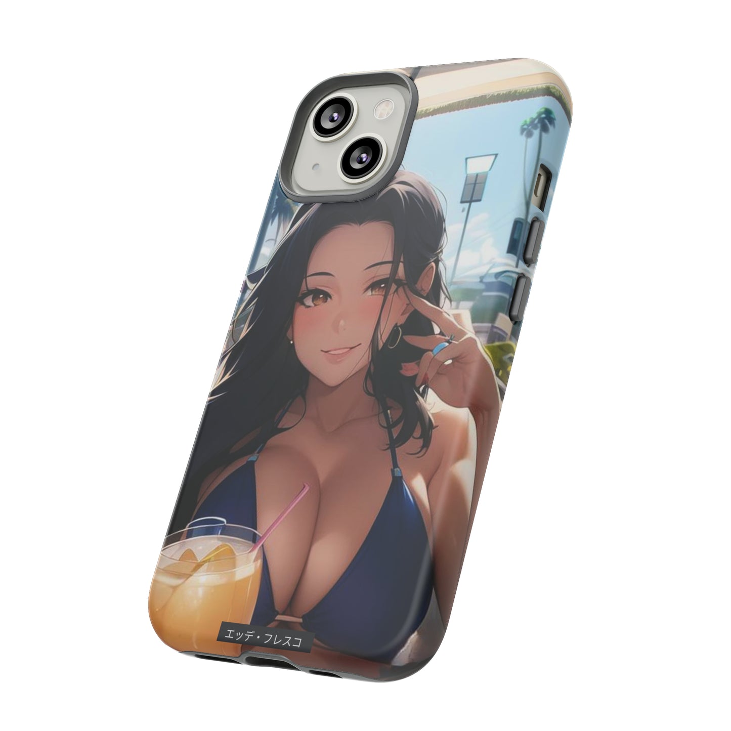 Vacation Baby- Anime Style Art Tough Cases