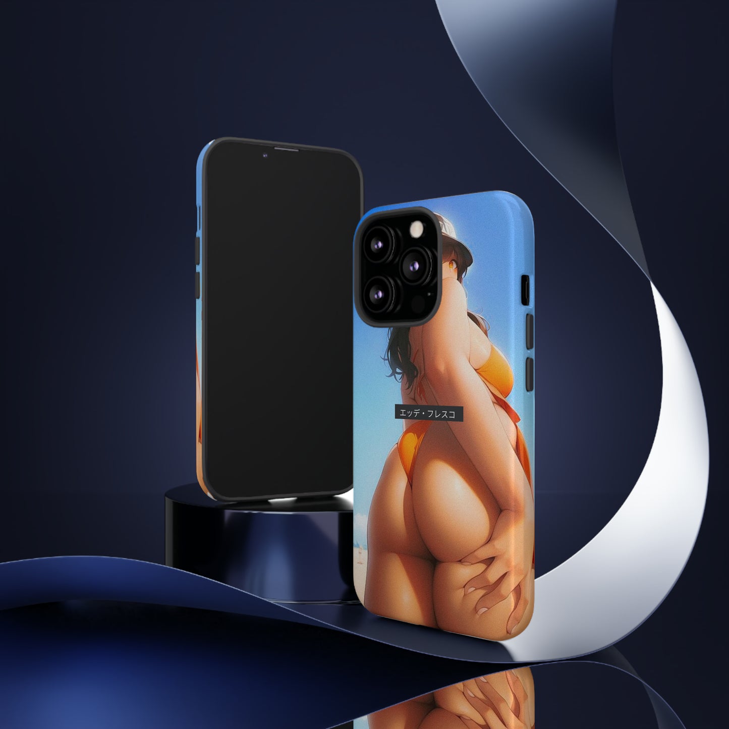 Anime Style Art Tough Cases- "Matching the Sunset"