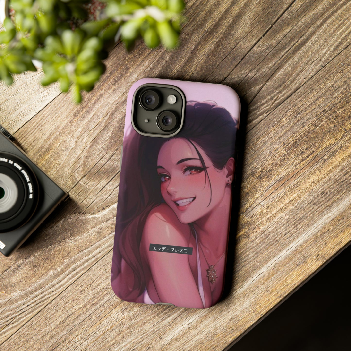 Anime Style Art Tough Cases- "80s Chick"