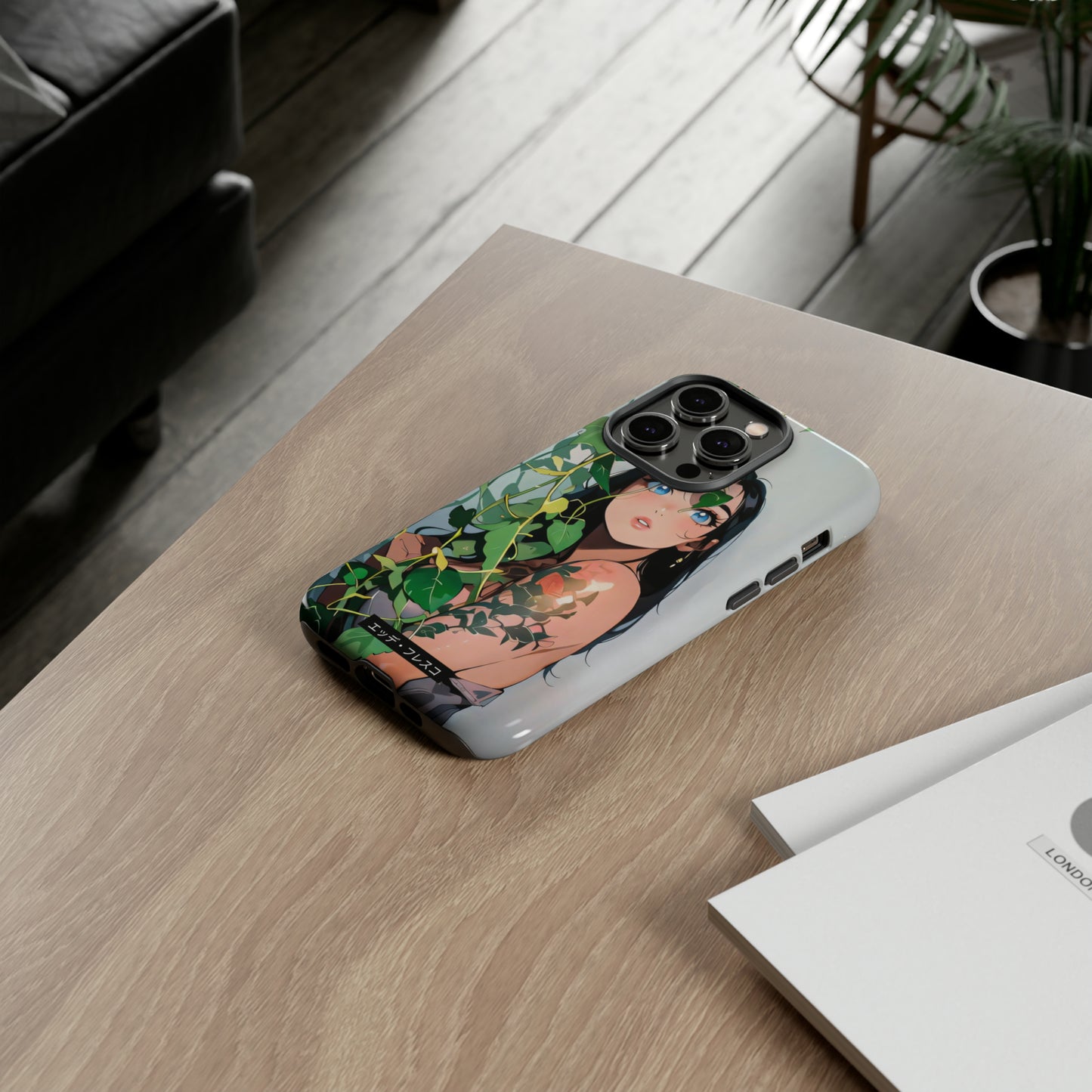 Anime Style Art Tough Cases- "She's Shy"