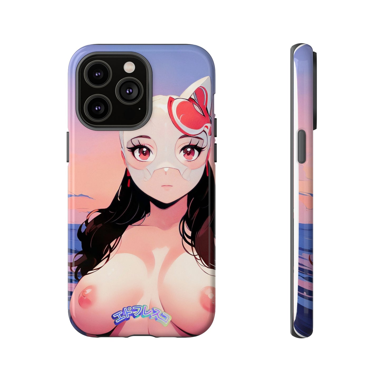 Anime Style Art Tough Cases- "Busty Sunset"