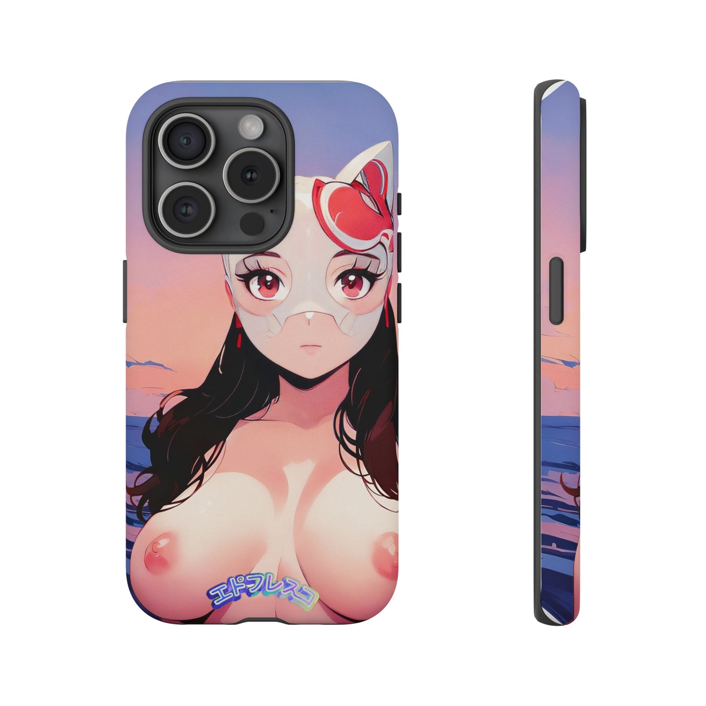 Anime Style Art Tough Cases- "Busty Sunset"