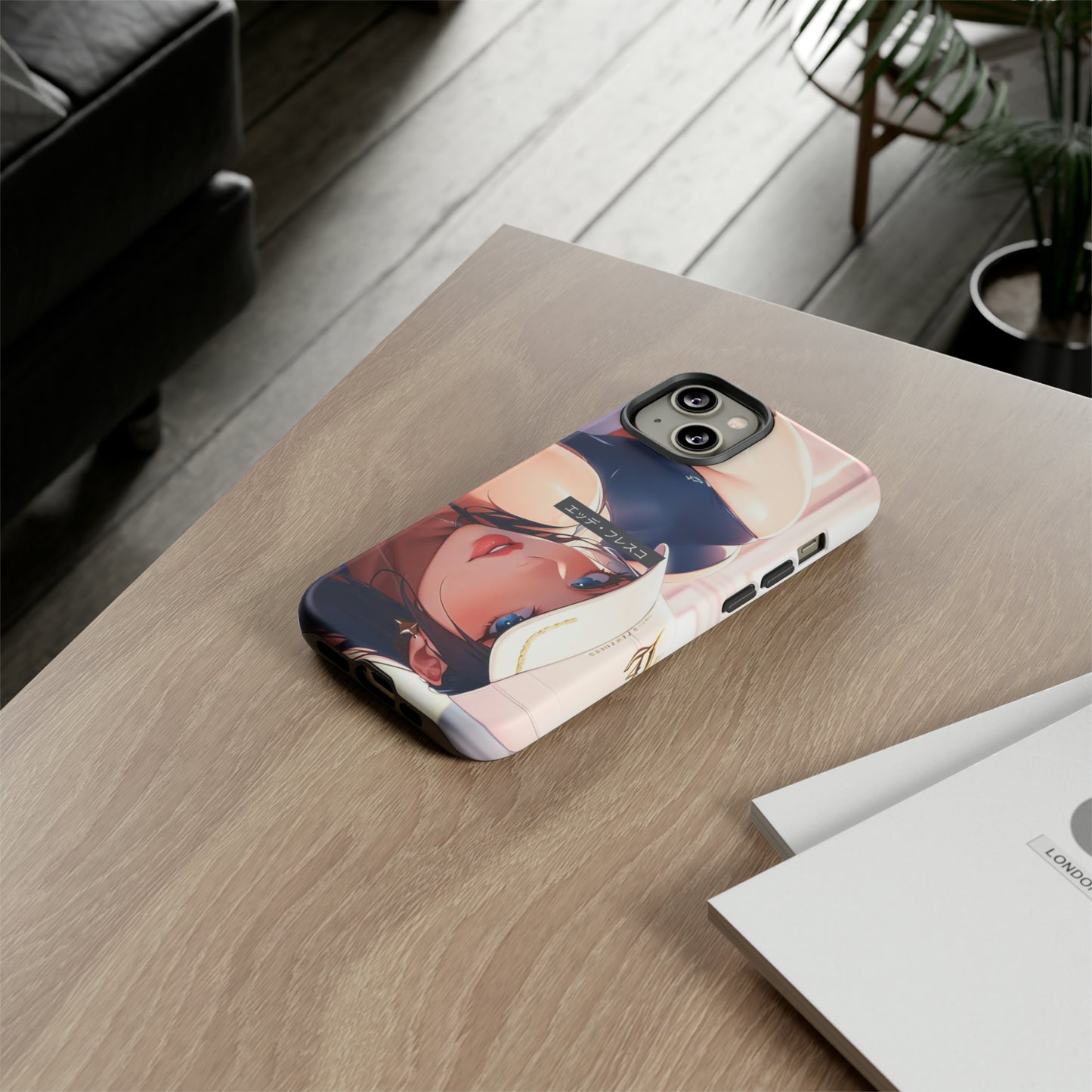 Anime Style Art Tough Cases- "She's too Kind"