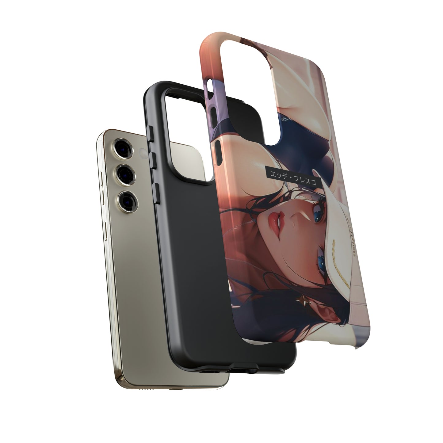 Anime Style Art Tough Cases- "She's too Kind"