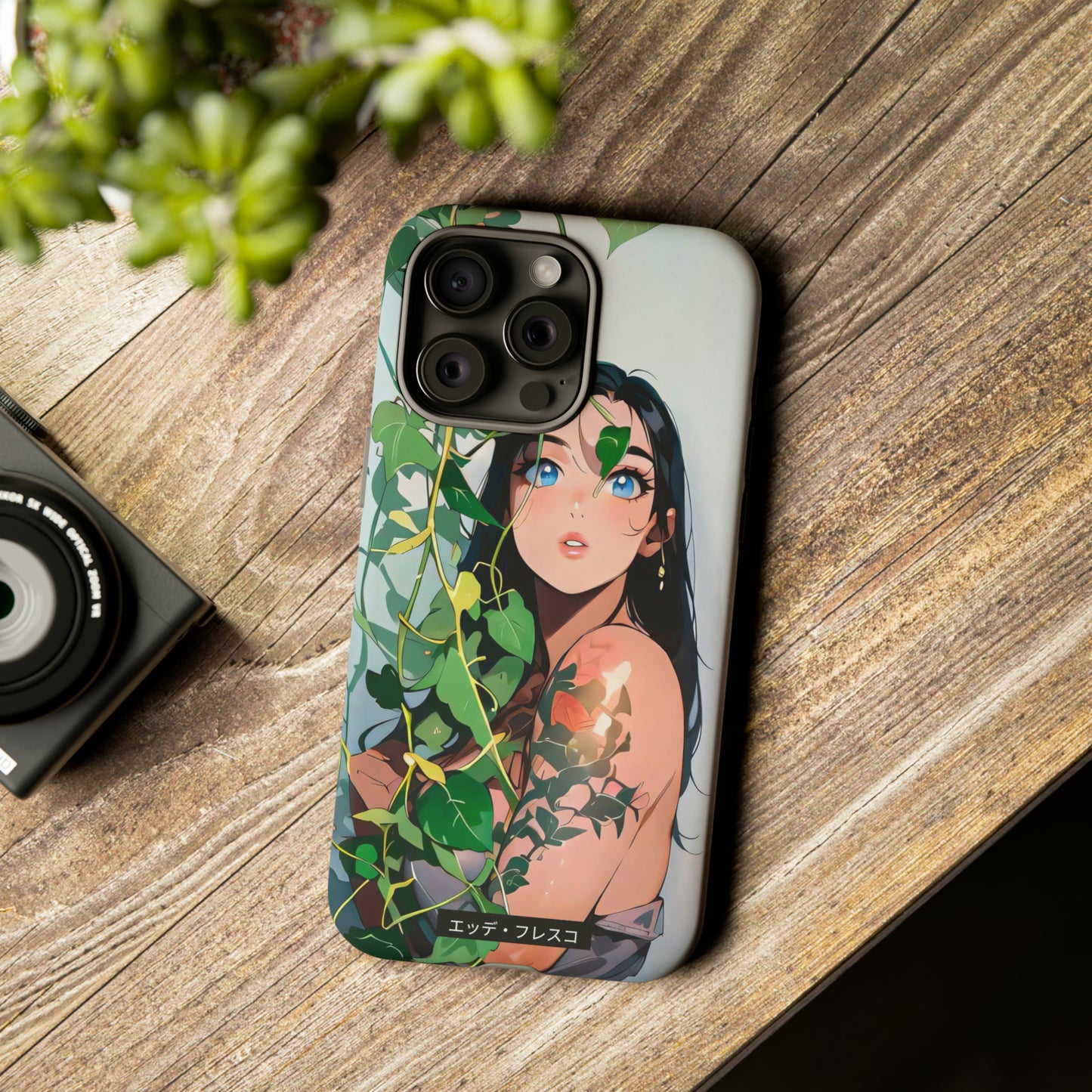 Anime Style Art Tough Cases- "She's Shy"