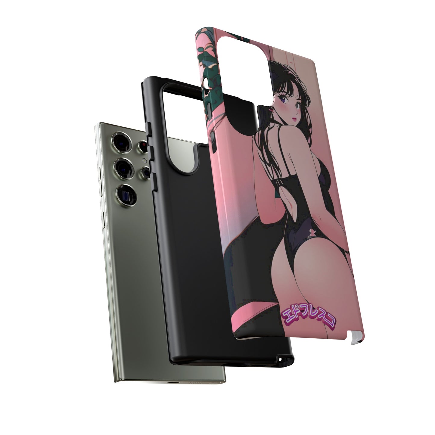 Anime Style Art Tough Cases- "Pink Party"