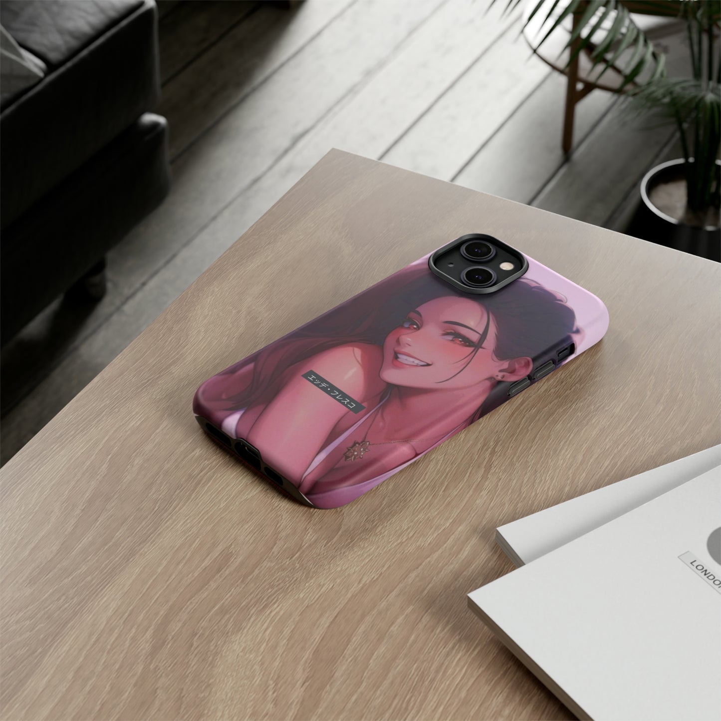 Anime Style Art Tough Cases- "80s Chick"