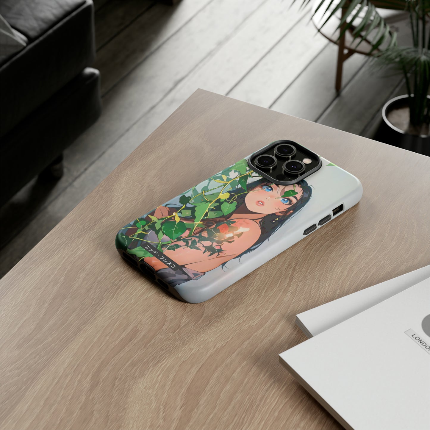 Anime Style Art Tough Cases- "She's Shy"