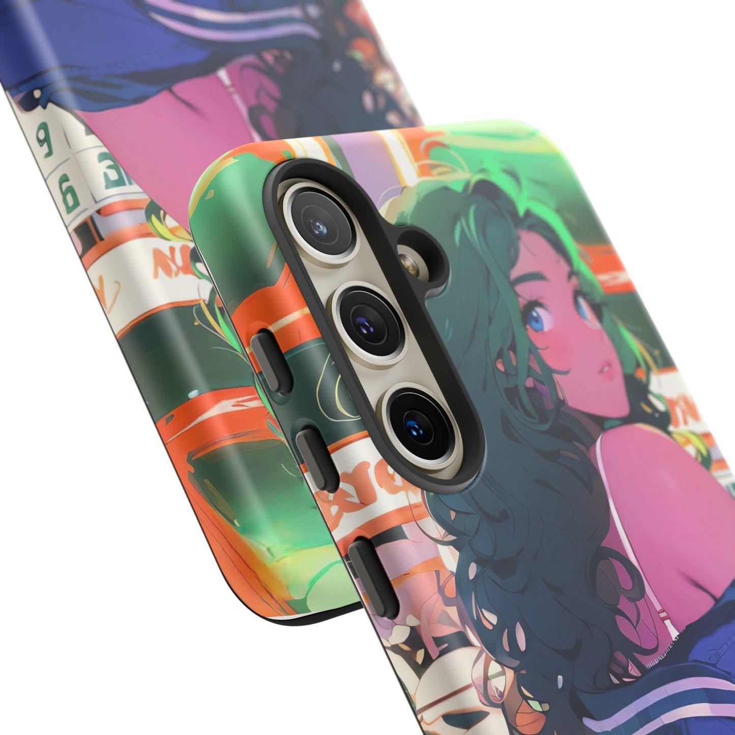 Anime Style Art Tough Cases- "Brat in the Arcade"
