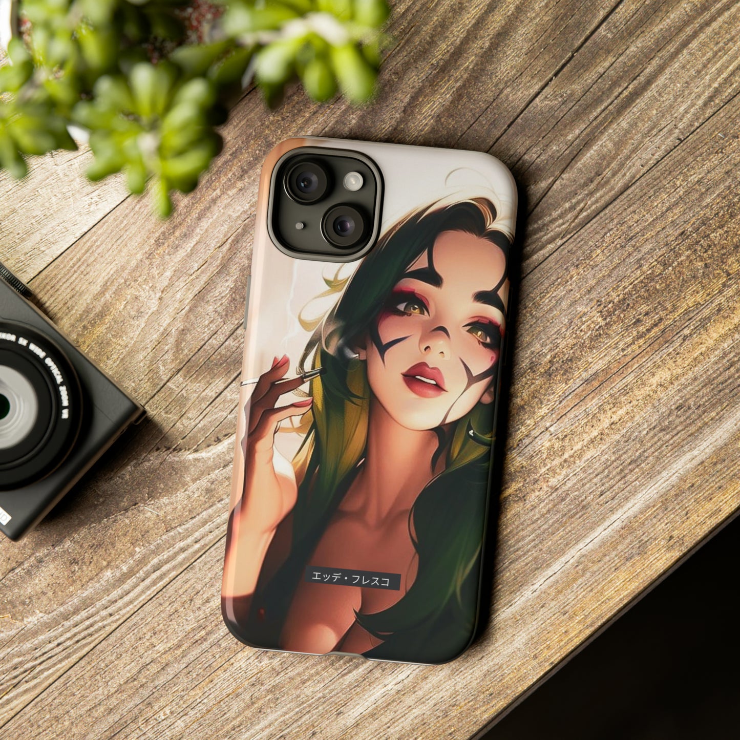 Anime Style Art Tough Cases- "My Wife is Always Smiling 2"