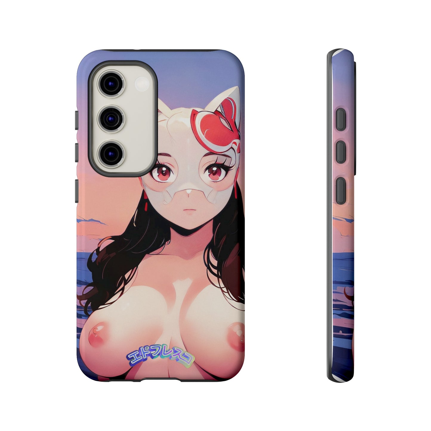 Anime Style Art Tough Cases- "Busty Sunset"