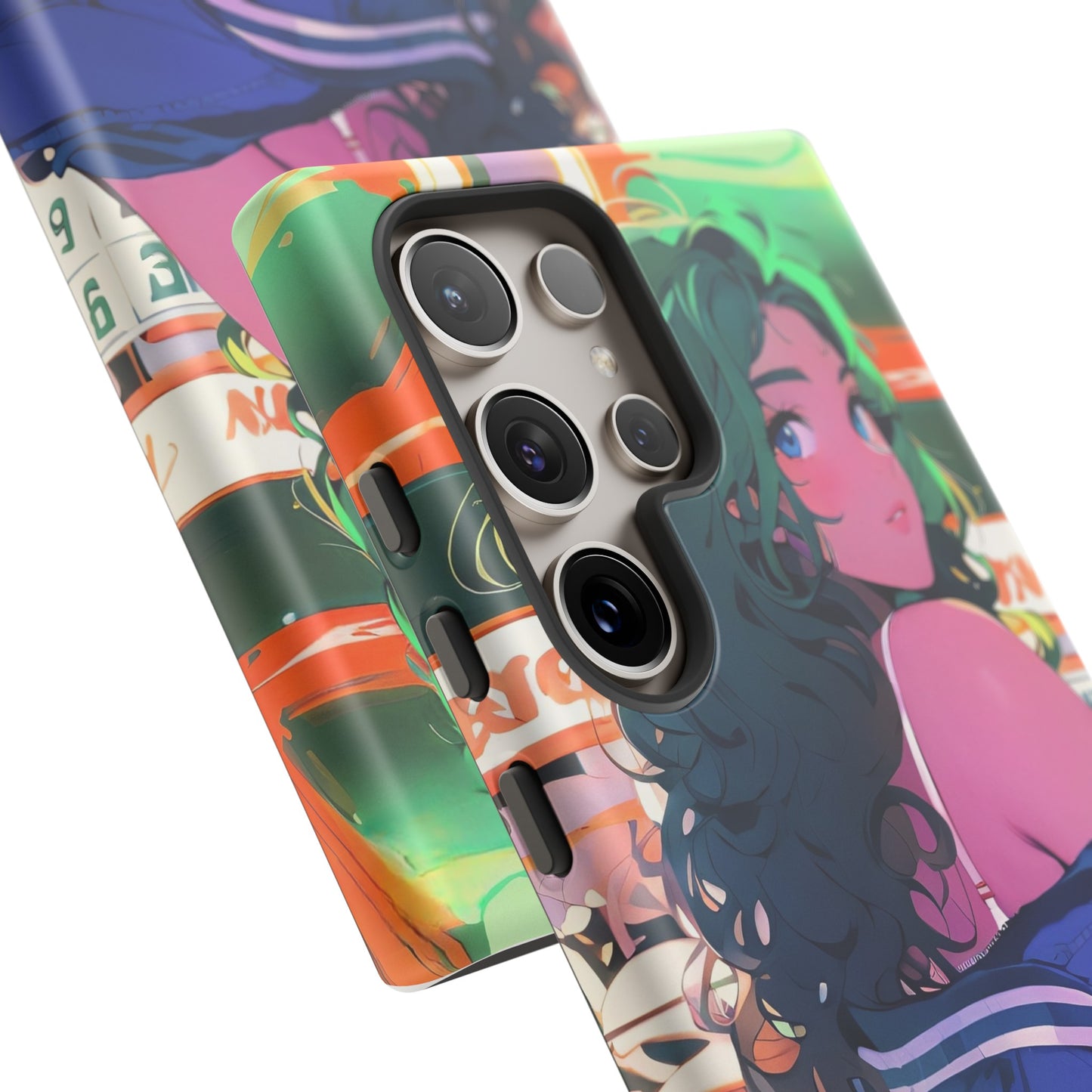 Anime Style Art Tough Cases- "Brat in the Arcade"