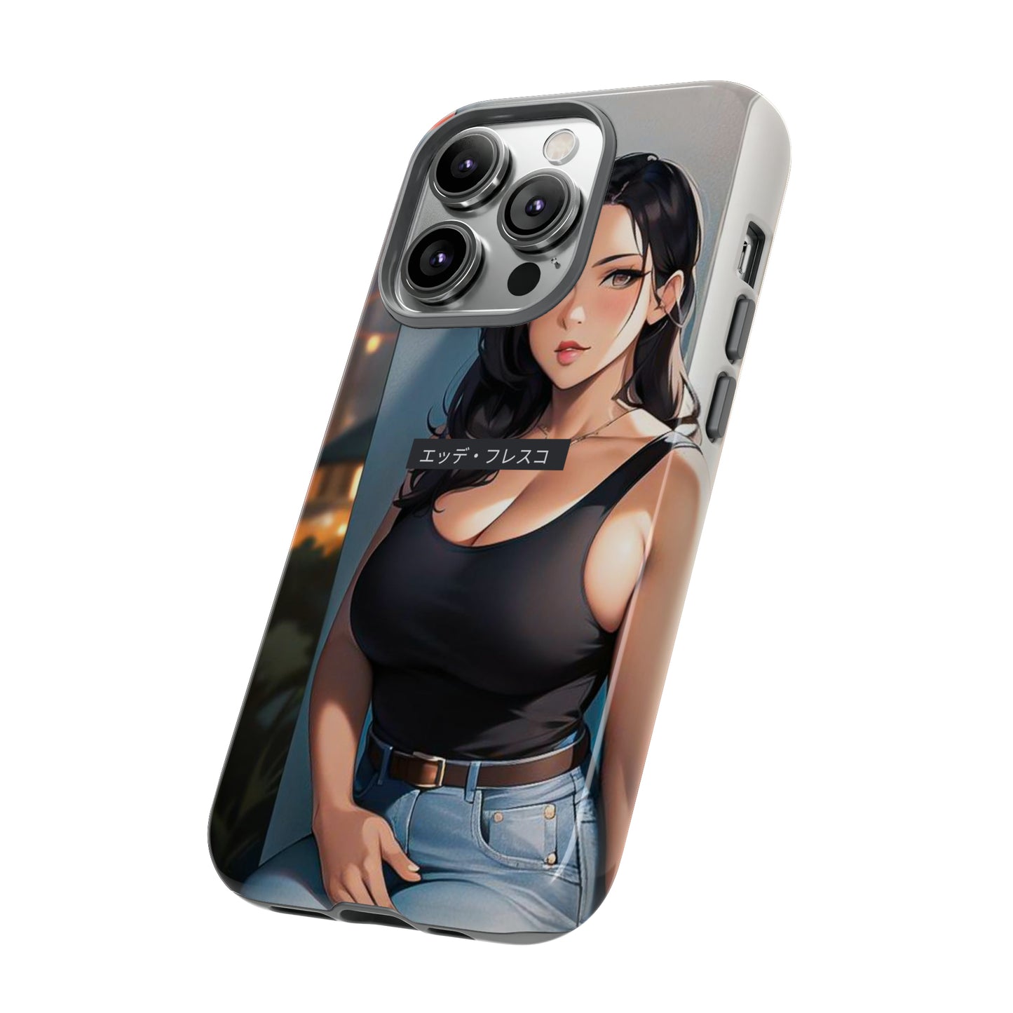 Anime Style Art Tough Cases- "Hello Again"