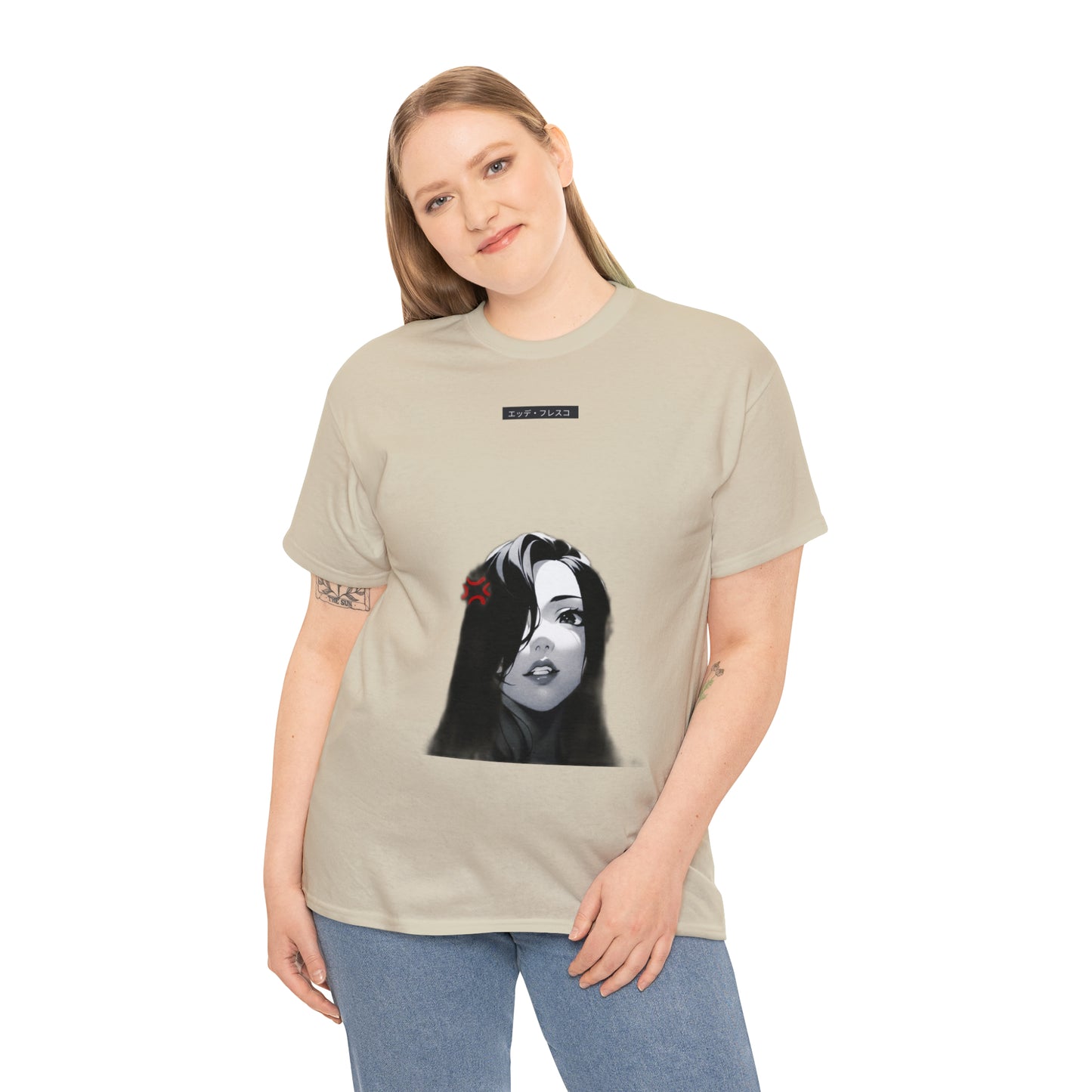 First and Second Form- Anime Style Art Unisex Heavy Cotton Tee