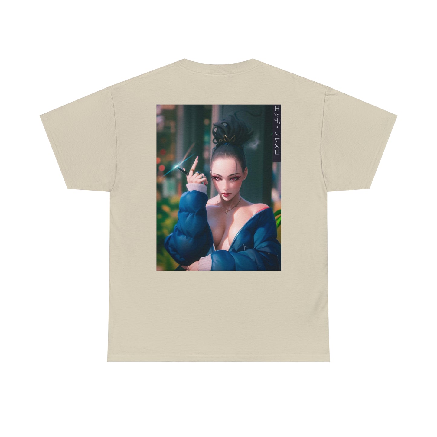 Anime Style Art Unisex Heavy Cotton Tee- "Petty Shit"