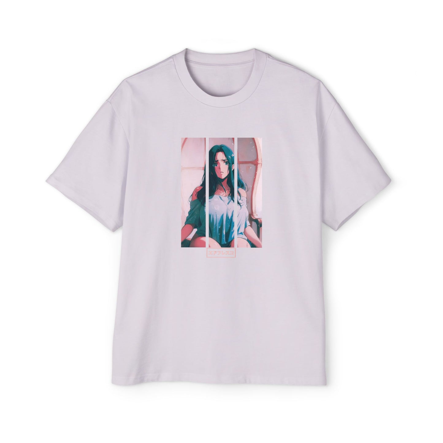 Anime Style Art Men's Heavy Oversized Tee- "Special"