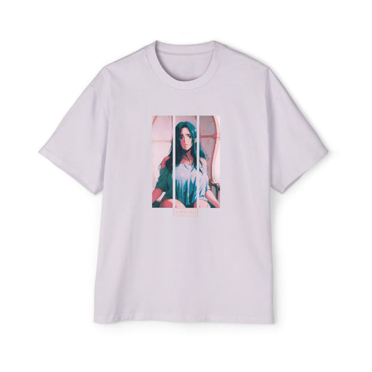 Anime Style Art Men's Heavy Oversized Tee- "Special"