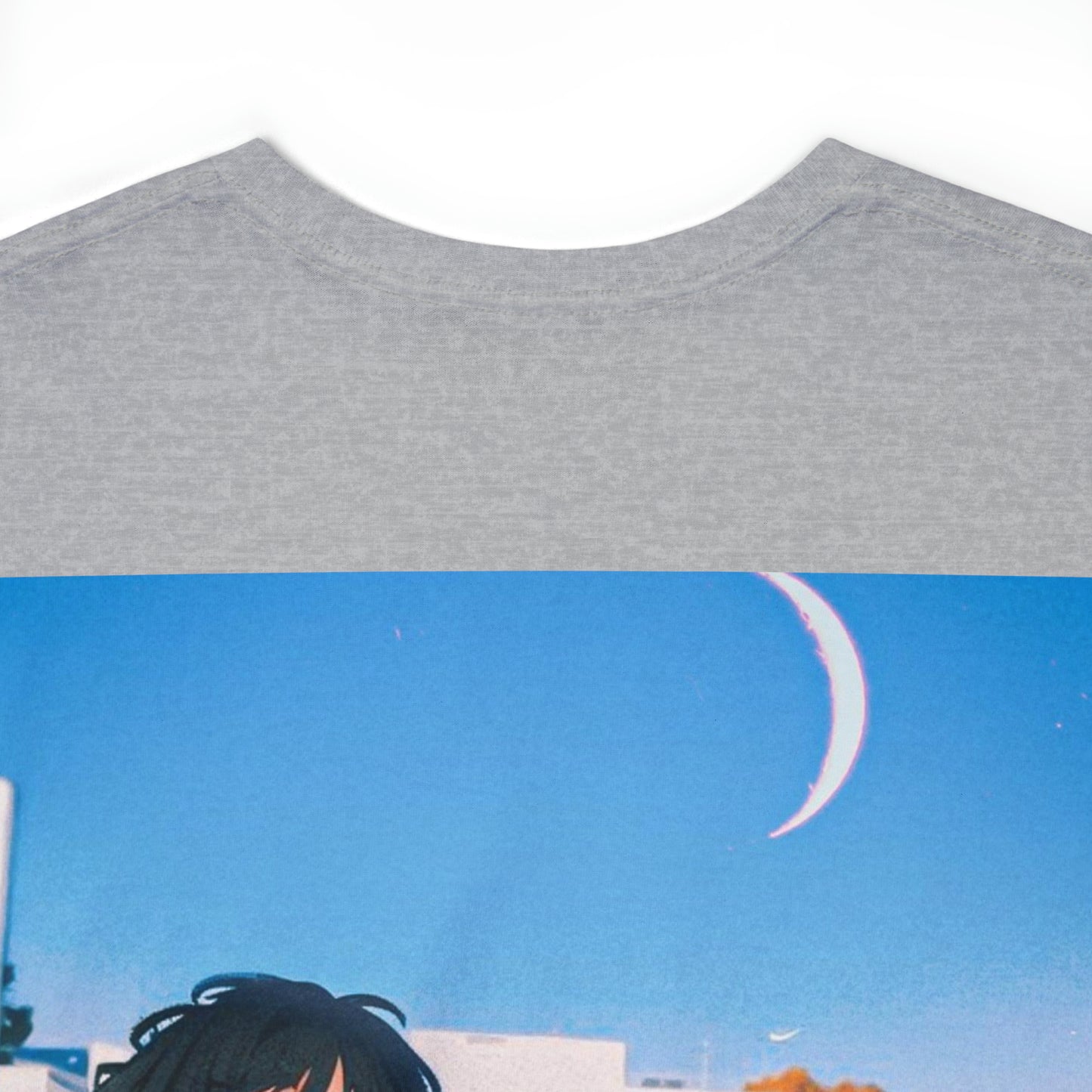 Curly Chris- Anime Style Art Unisex Heavy Cotton Tee