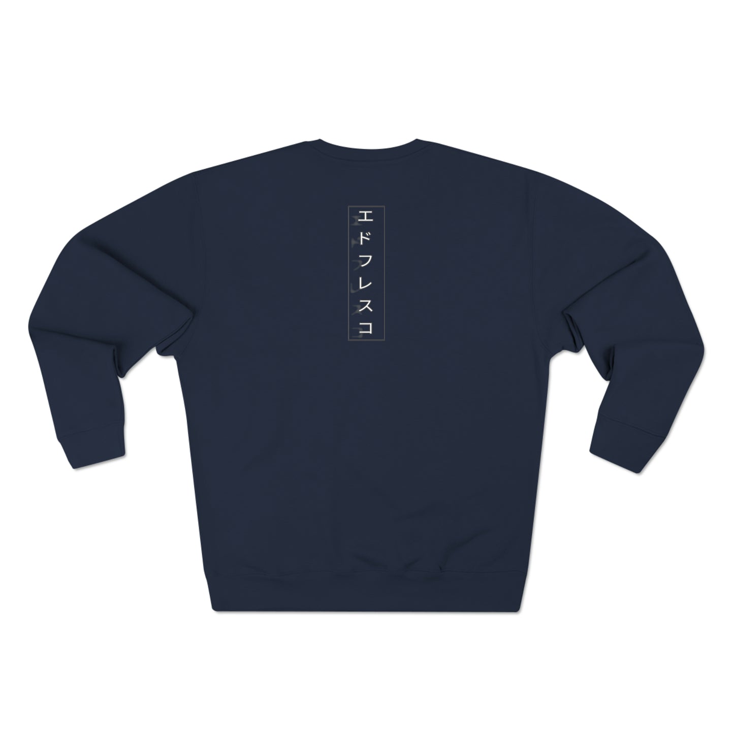 Anime Style Art Unisex Premium Crewneck Sweatshirt- "Fire Leader 2.0"