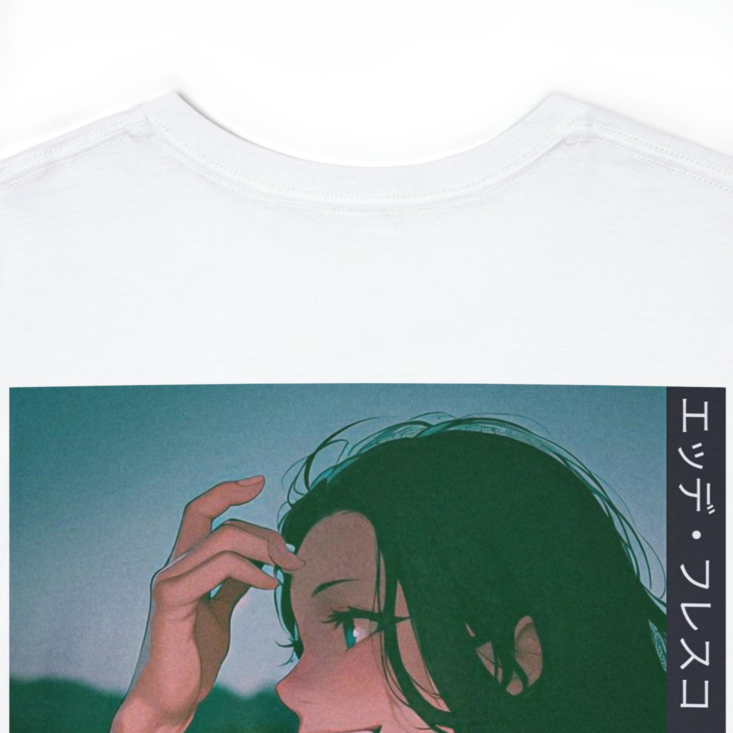 Anime Style Art Unisex Heavy Cotton Tee- "Creep"