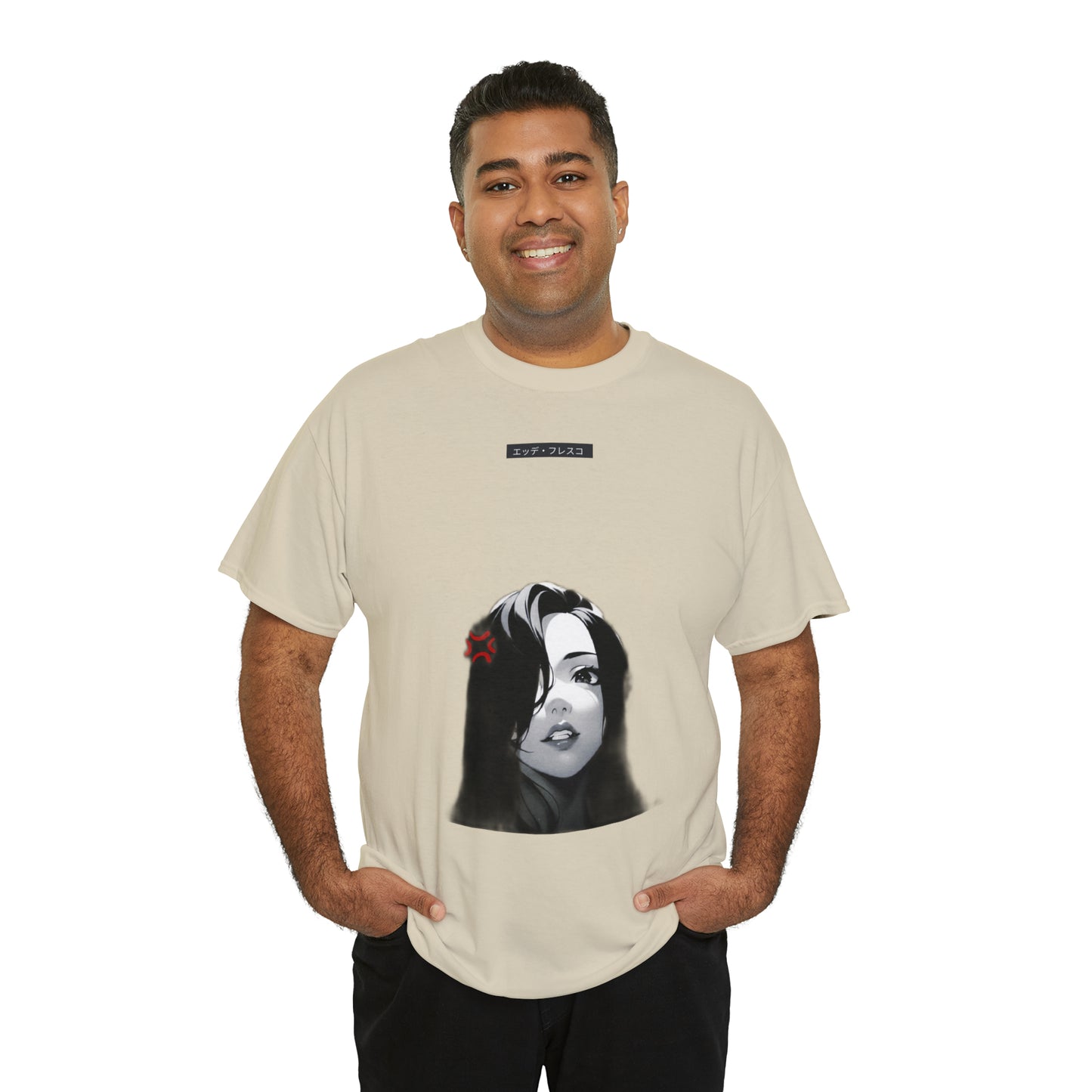 First and Second Form- Anime Style Art Unisex Heavy Cotton Tee