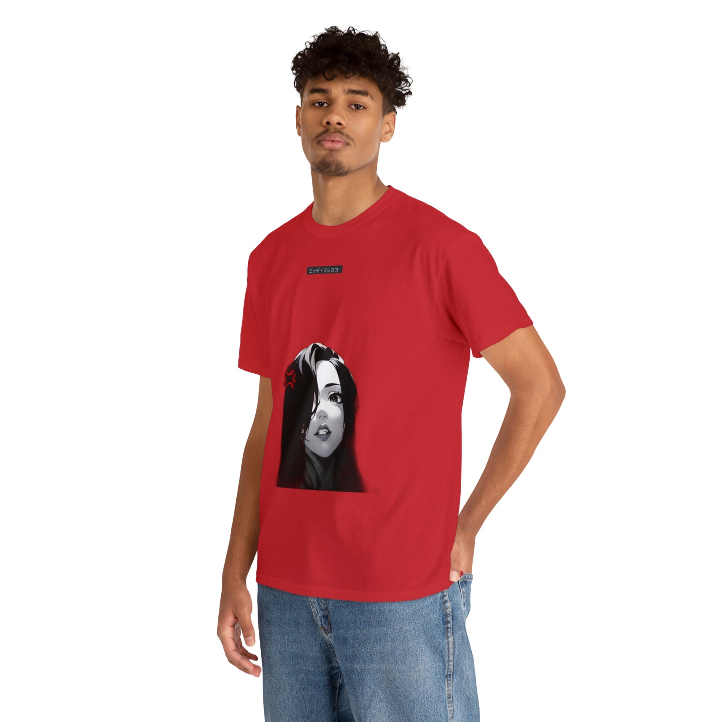 First and Second Form- Anime Style Art Unisex Heavy Cotton Tee