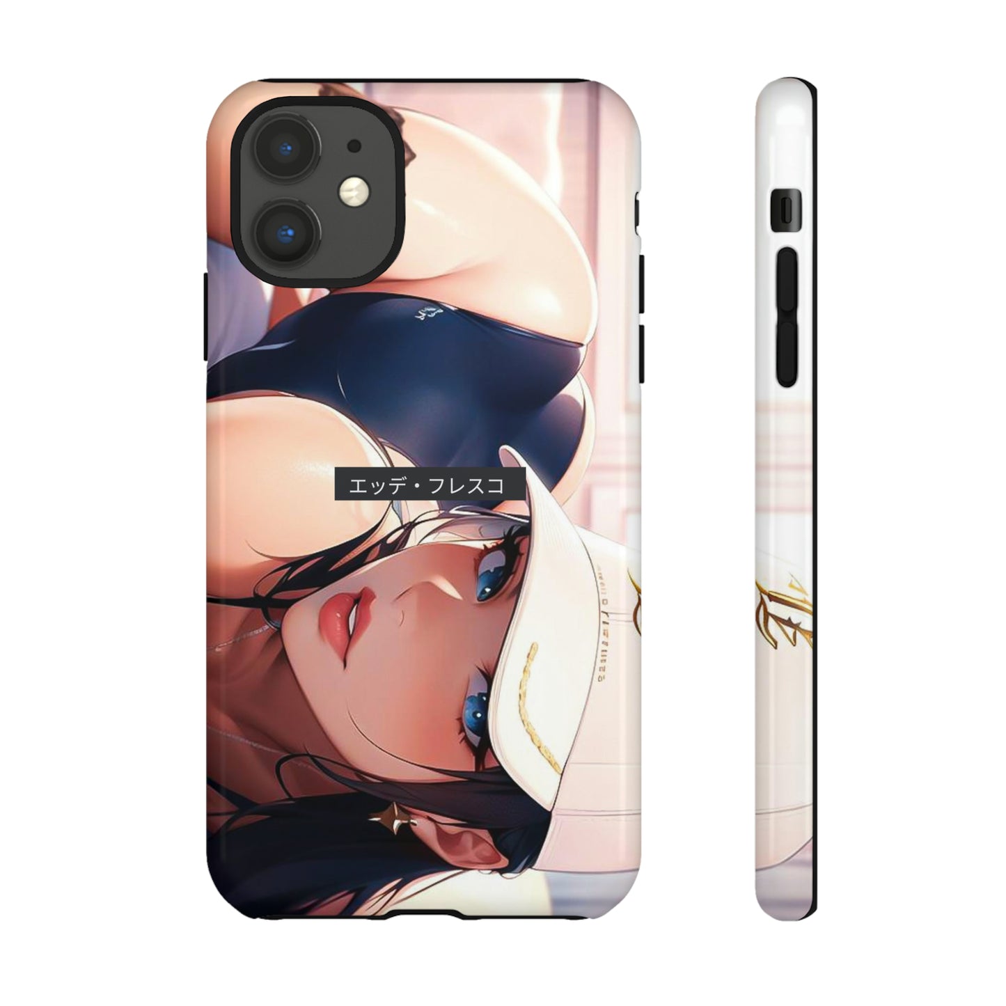 Anime Style Art Tough Cases- "She's too Kind"