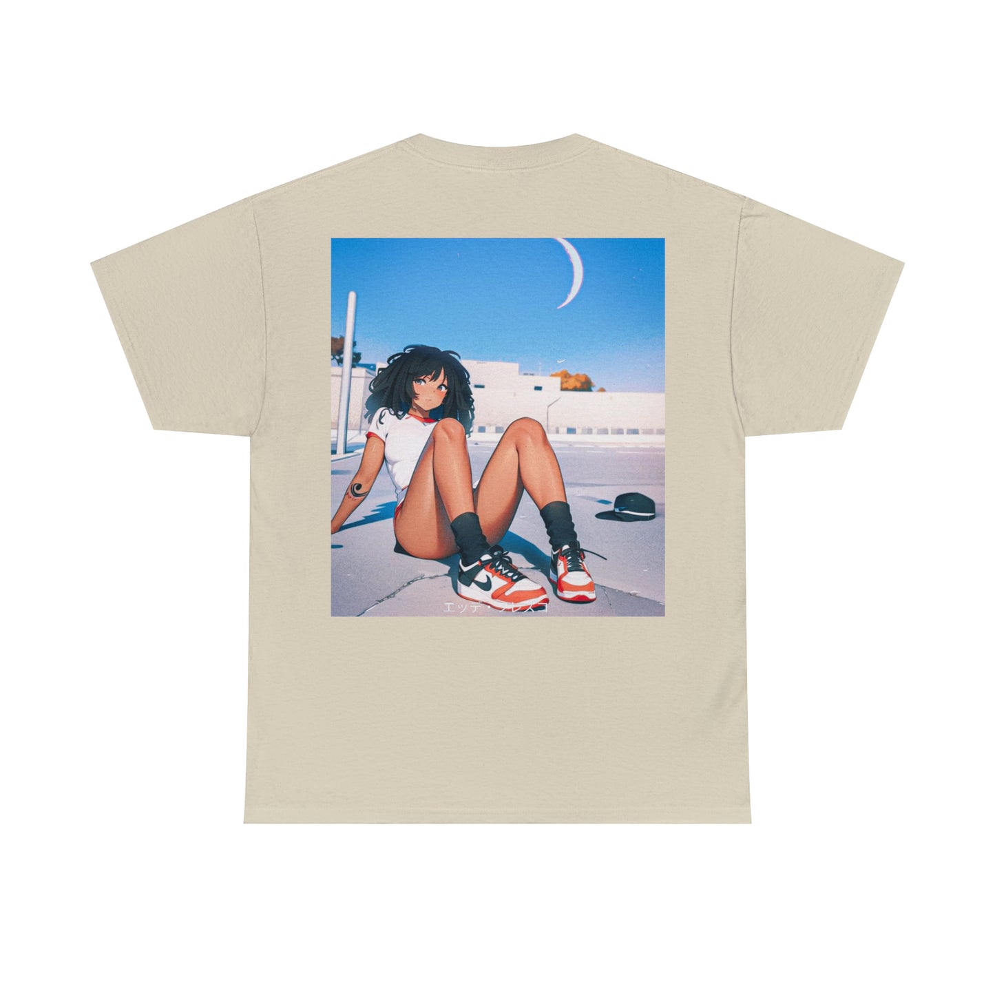 Curly Chris- Anime Style Art Unisex Heavy Cotton Tee