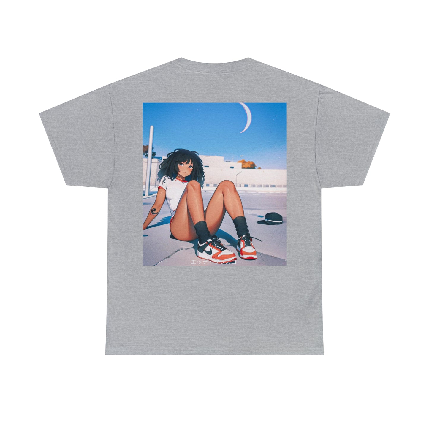 Curly Chris- Anime Style Art Unisex Heavy Cotton Tee