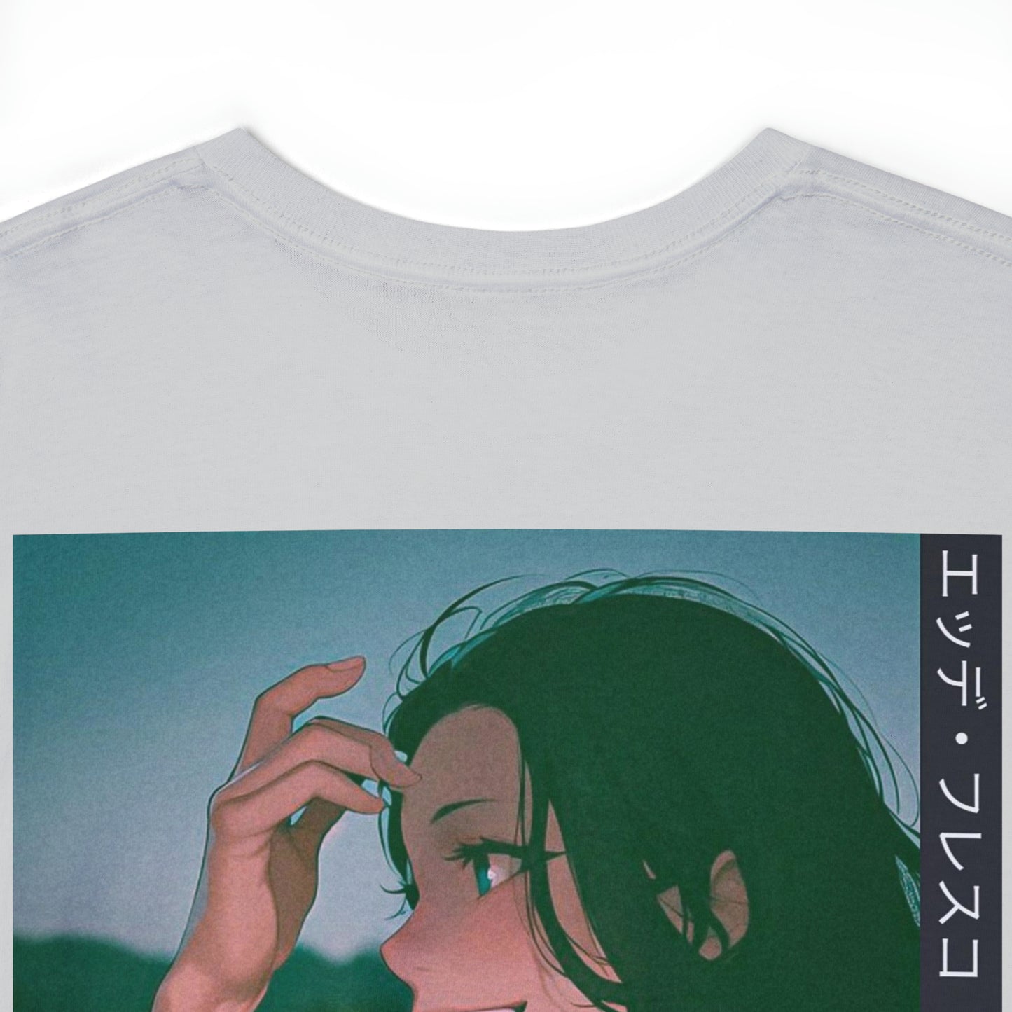 Anime Style Art Unisex Heavy Cotton Tee- "Creep"