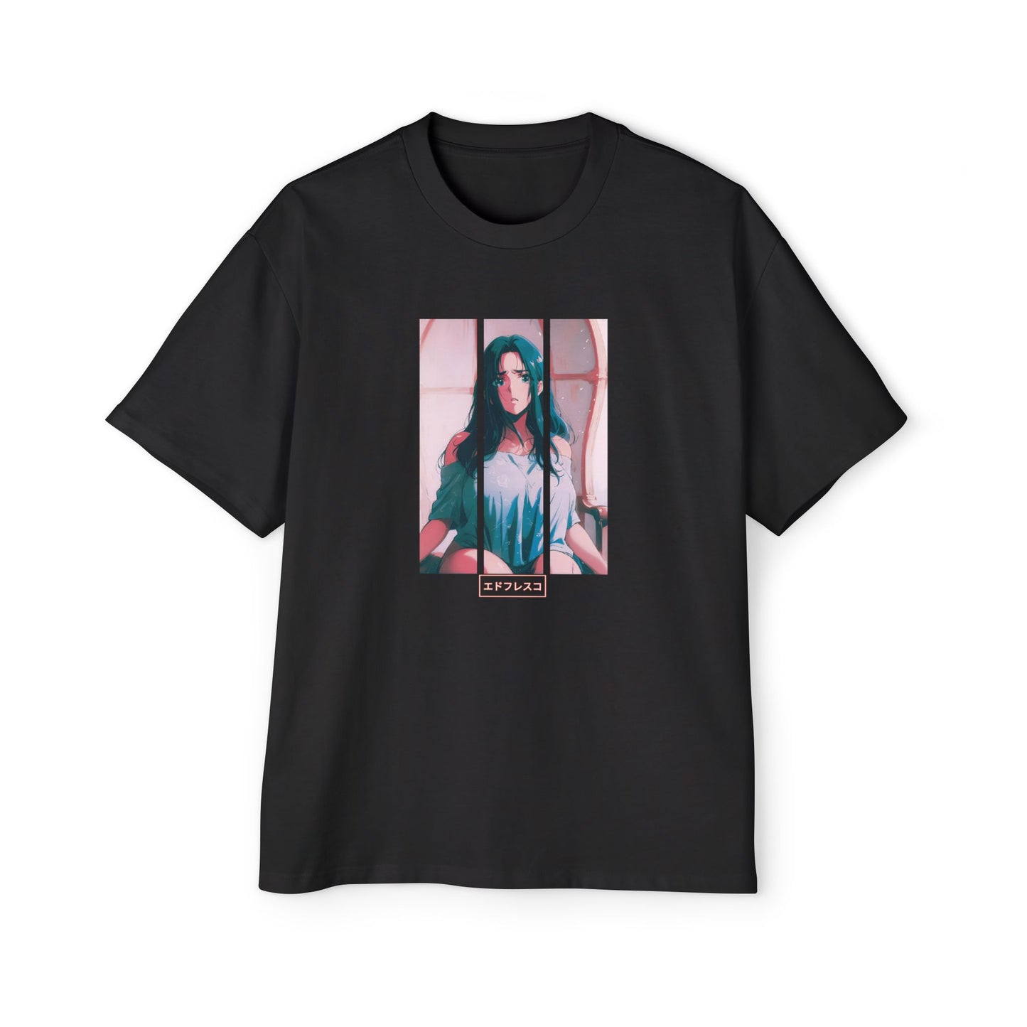 Anime Style Art Men's Heavy Oversized Tee- "Special"