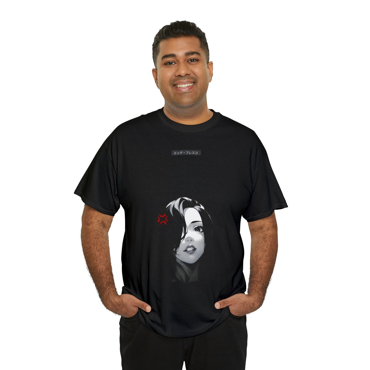 First and Second Form- Anime Style Art Unisex Heavy Cotton Tee