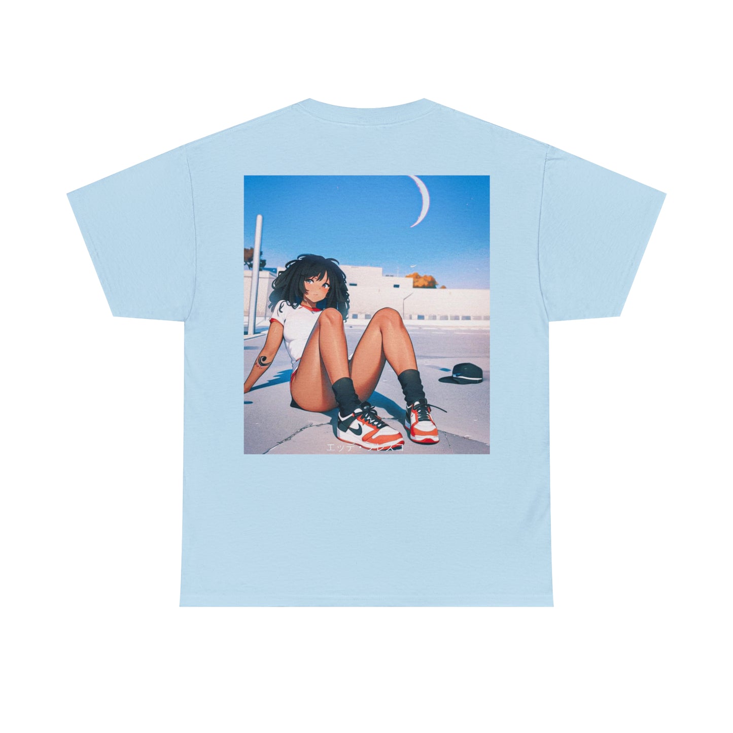 Curly Chris- Anime Style Art Unisex Heavy Cotton Tee