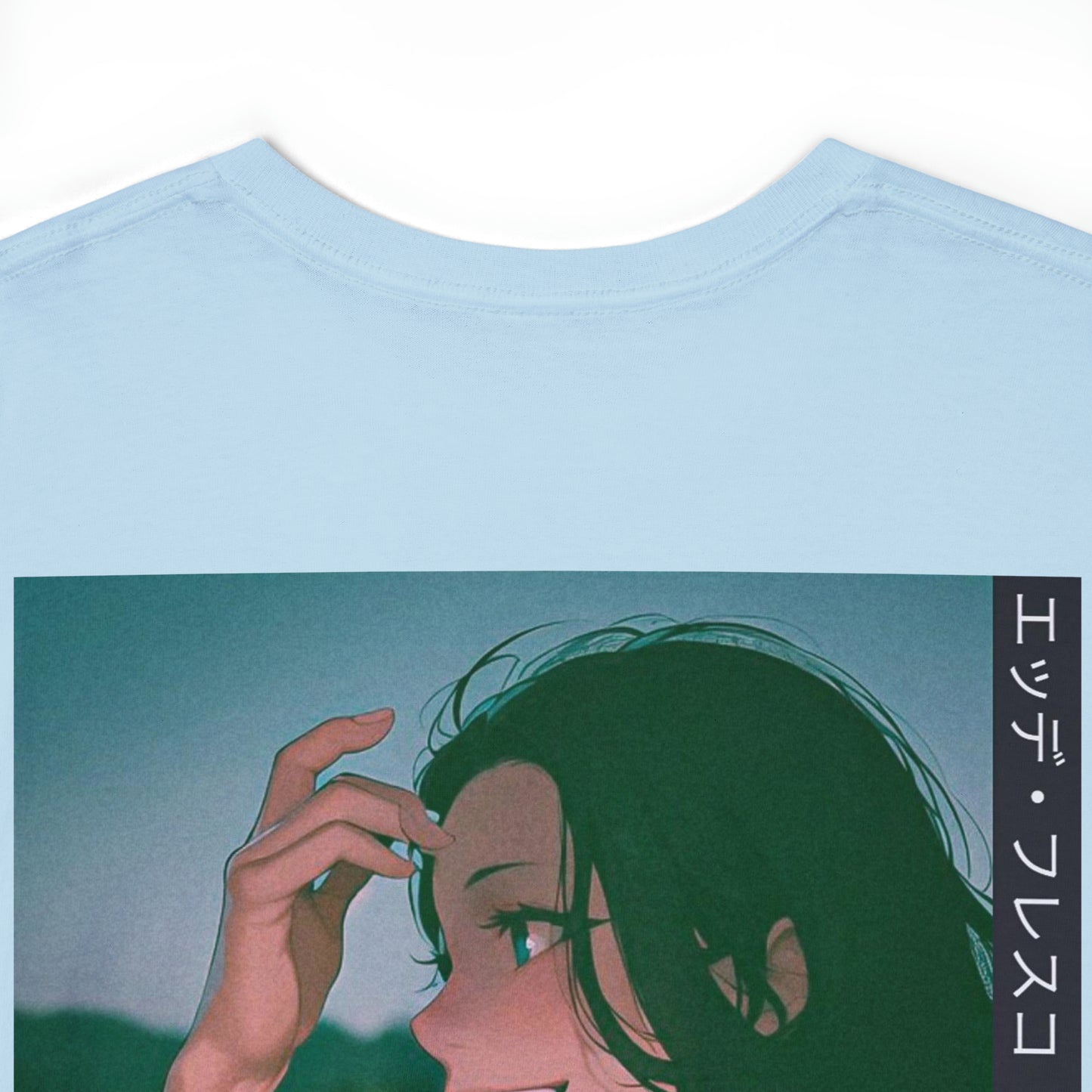 Anime Style Art Unisex Heavy Cotton Tee- "Creep"