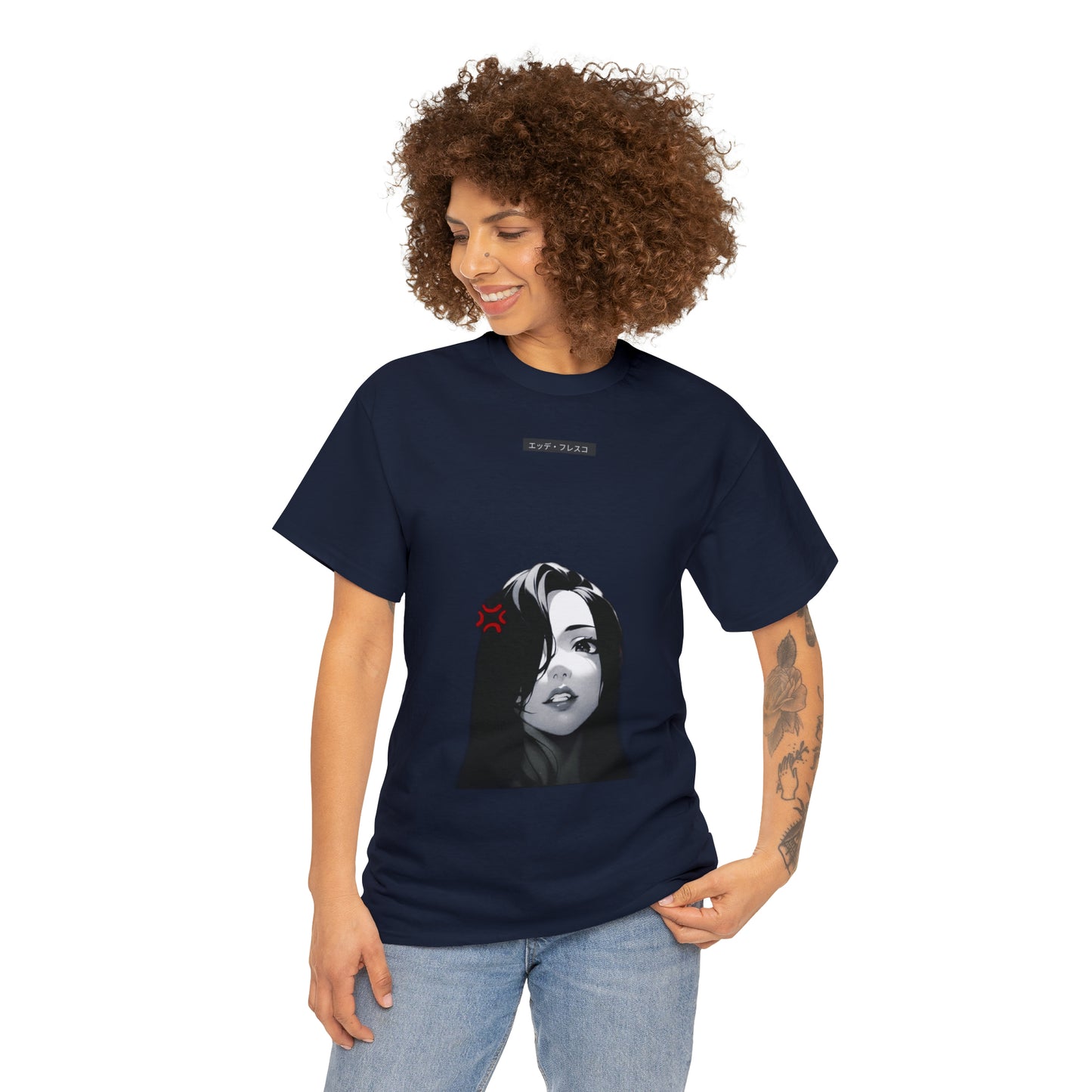 First and Second Form- Anime Style Art Unisex Heavy Cotton Tee