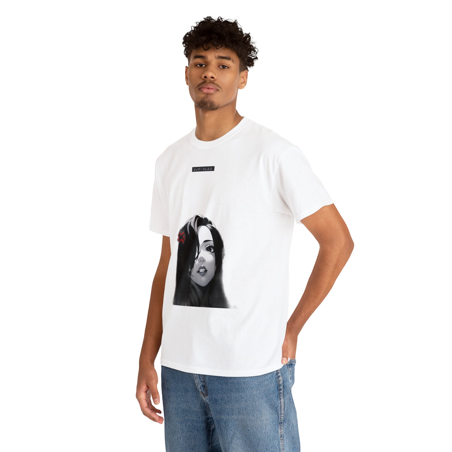 First and Second Form- Anime Style Art Unisex Heavy Cotton Tee